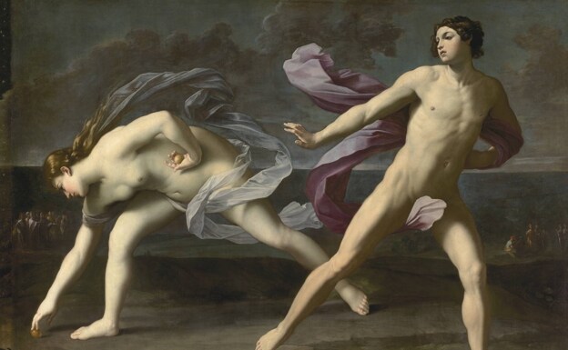 'Hipómenes y Atalanta', de Guido Reni, cuadro recientemente restaurado. 