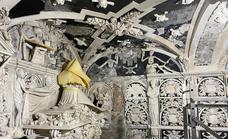 La restauración de la cripta de la Victoria en Málaga, desbloqueada tres años después de la fuga de agua