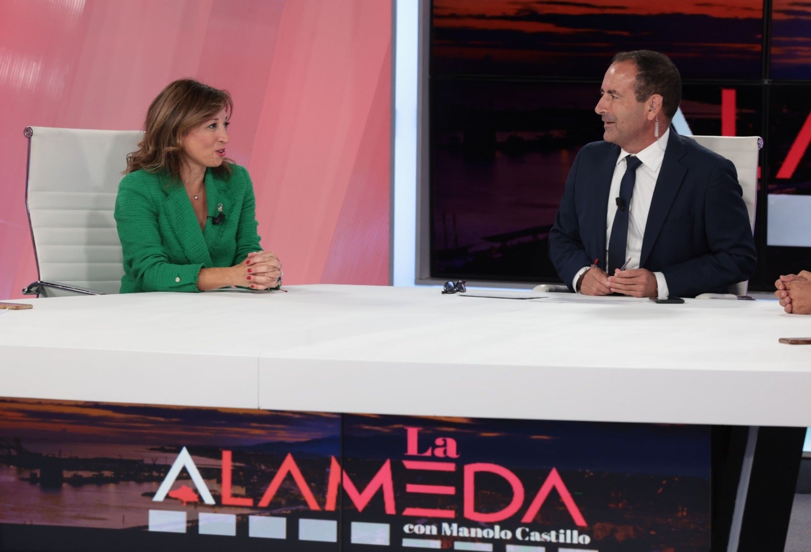 Patricia Navarro, delegada de la Junta en Málaga, en el programa 'La Alameda'