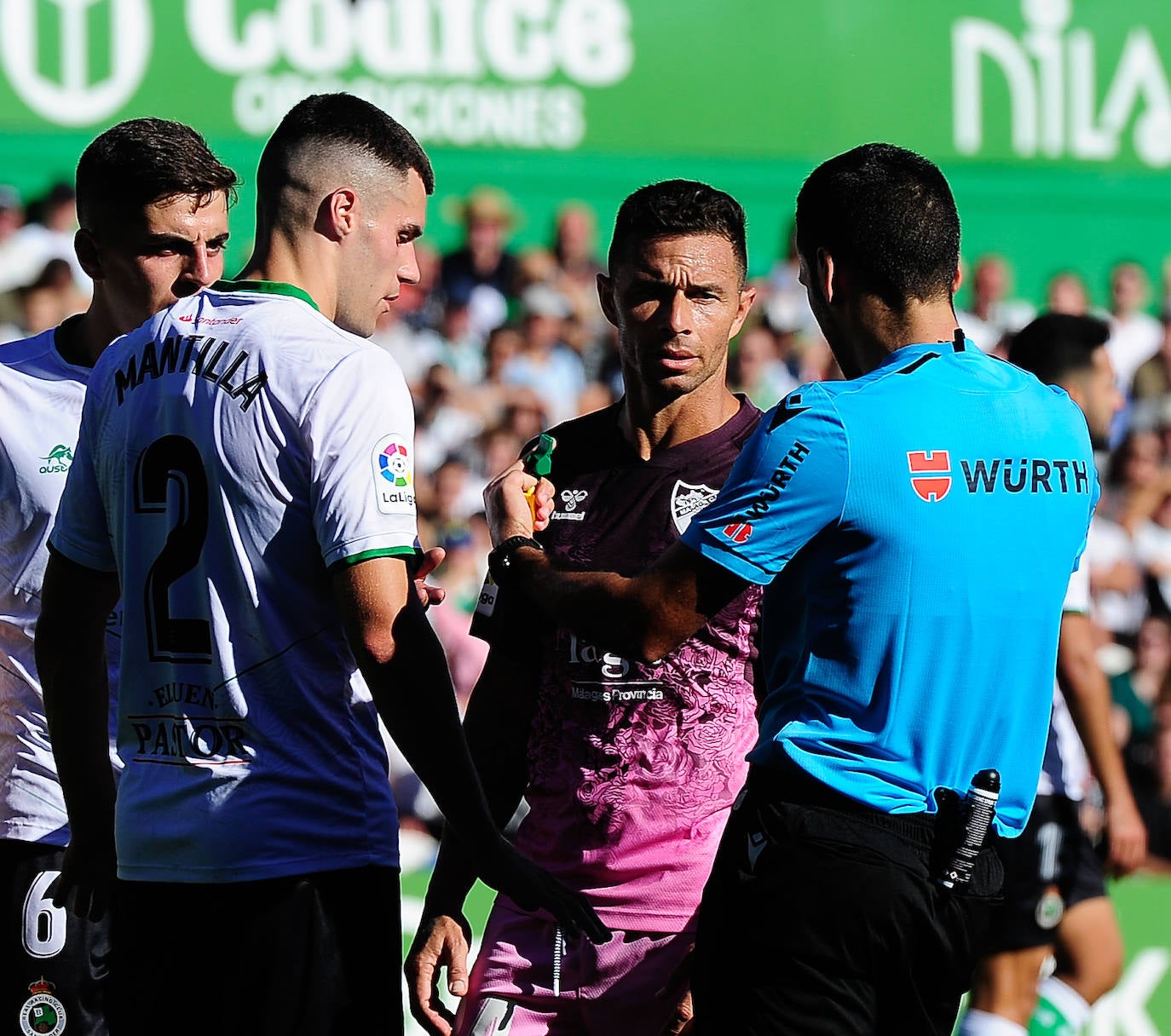 El Málaga empata en su visita al Racing