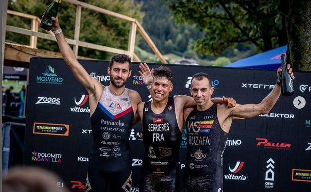 Rubén Ruzafa se cuelga el bronce en el Mundial XTerra en Italia