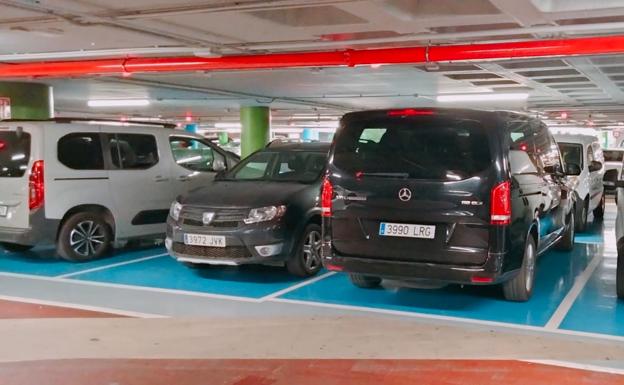 Se acabaron las estrecheces en el 'parking' de la plaza de la Marina de Málaga