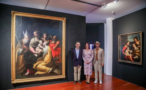 'Los desposorios de Santa Margarita', joya del patrimonio artístico malagueño, provoca conversaciones místicas