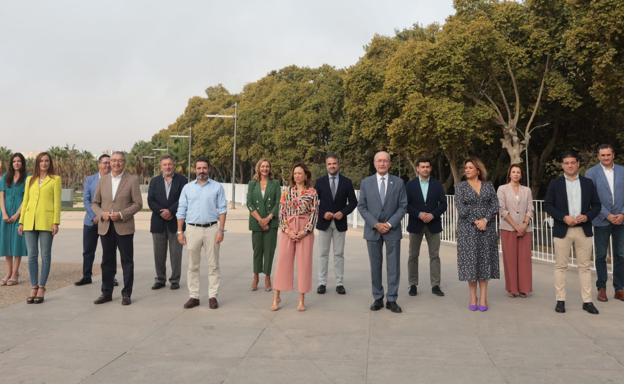 Quién es quién en la nueva cúpula del PP de Málaga