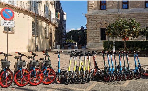 El nuevo contrato de bicis y patinetes en Málaga, bloqueado por revelación de secreto