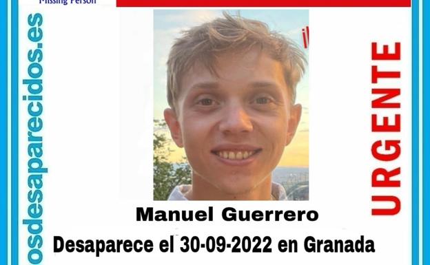 Desaparecido en Granada: seis días sin noticias de Manuel