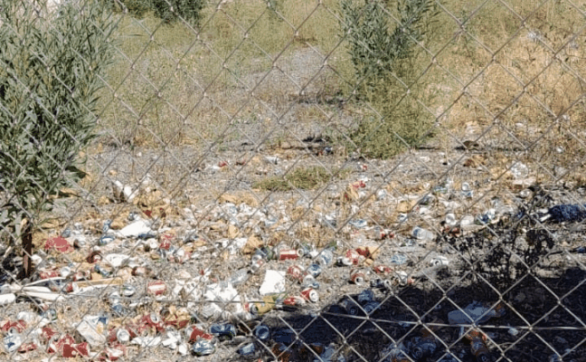 La antigua prisión de Ortega y Gasset: basura entre rejas