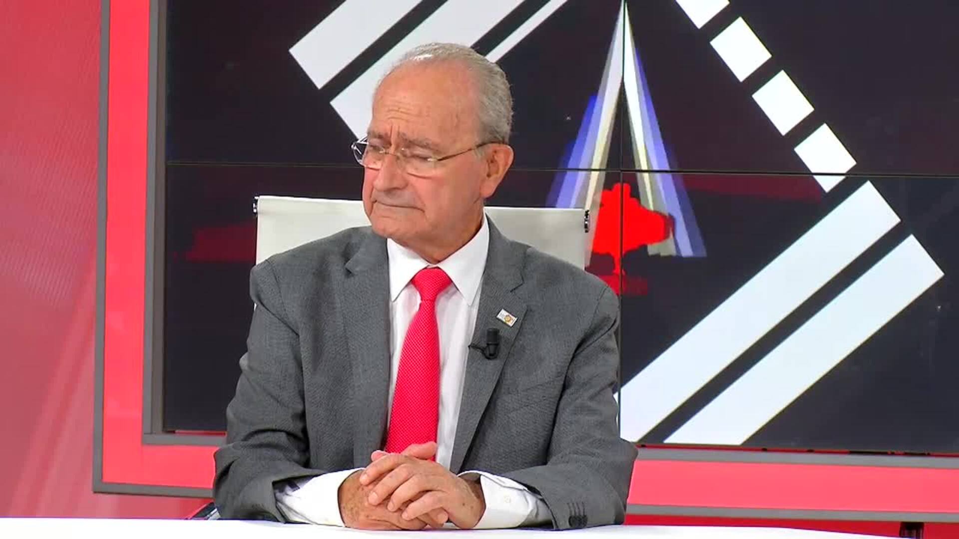 El alcalde de Málaga, Francisco de la Torre, en el programa 'La Alameda'