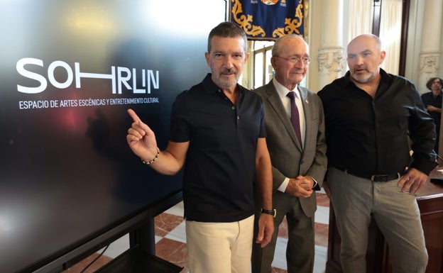 El proyecto escénico de Antonio Banderas en las naves de la Térmica arrancará en la primavera de 2023