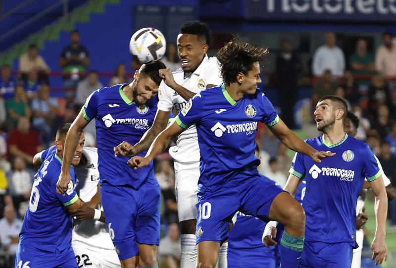 El gol de Militao para el triunfo blanco en el Coliseum