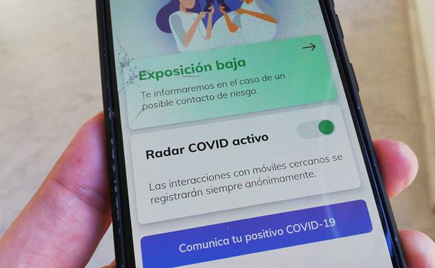 La aplicación Radar Covid-19 deja de funcionar