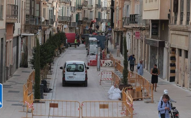 ¿Es la nueva calle Carretería demasiado estrecha para los tronos de la Semana Santa de Málaga?