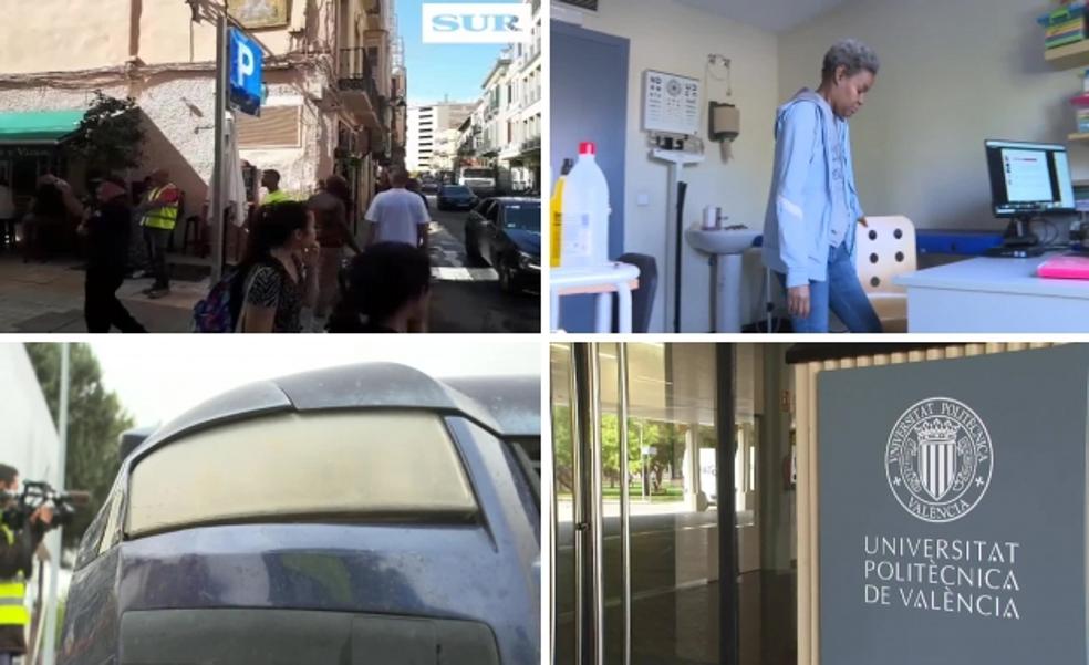 Los cambios en el tráfico en el Centro de Málaga y la campaña de la DGT, entre los vídeos del día