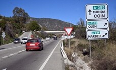 La carretera de Ojén será declarada de interés autonómico