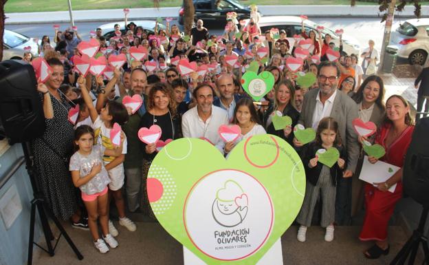 Un abrazo de corazones con la Fundación Olivares