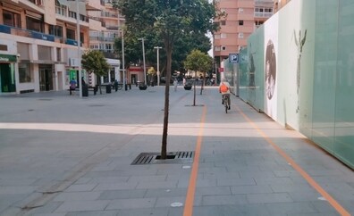 El Ayuntamiento de Málaga cambia de estrategia para desbloquear el carril bici de La Malagueta