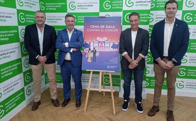 La Asociación contra el Cáncer celebrará su cena de gala benéfica en Málaga para recaudar fondos tras dos años