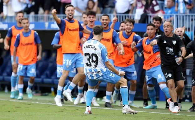 El debut soñado de Cristian, que marcó a los cuatro minutos