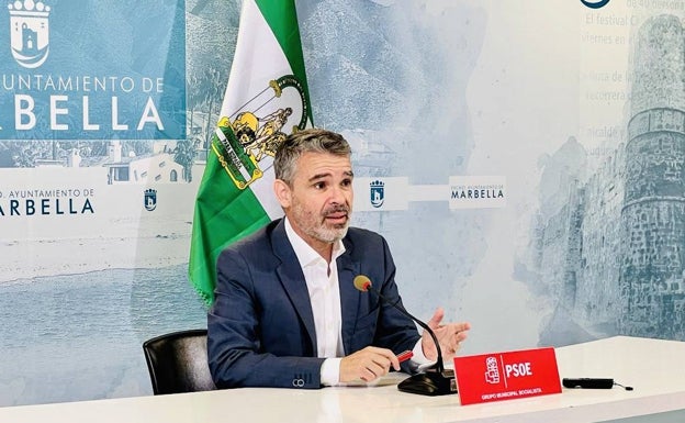 El PSOE pide la bajada del IBI y del canon del agua en Marbella