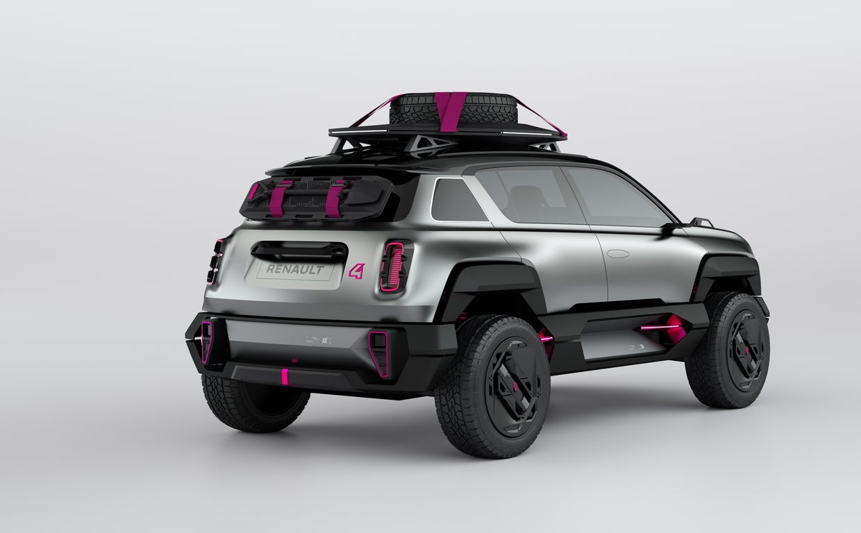 4EVER Trophy, el futuro SUV eléctrico del segmento B de Renault