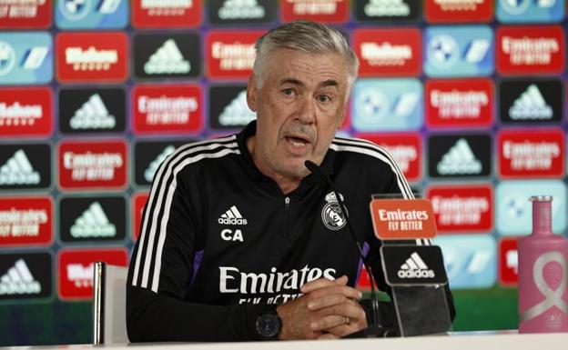 Ancelotti considera un «piropo» que digan que su Madrid es «cholista»