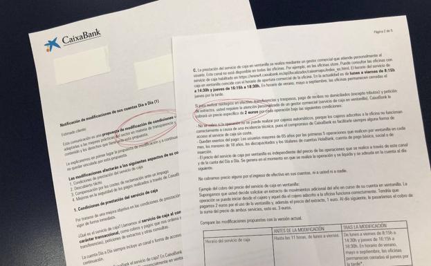 Esta es la carta que Caixabank está enviando a millones de clientes