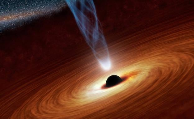 Un monstruoso agujero negro, en el «patio trasero» de la Tierra