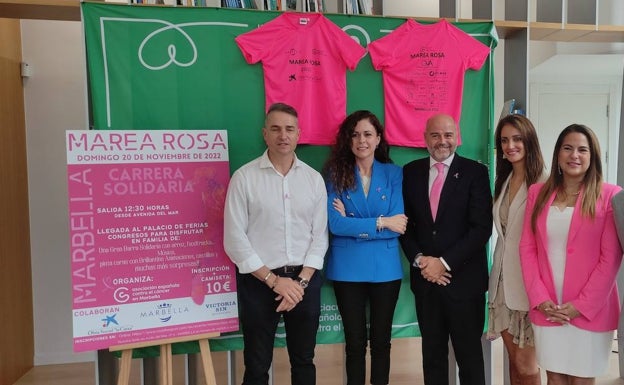 La carrera Marea Rosa se celebrará el 20 de noviembre en Marbella