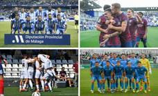 El Málaga-Peña Deportiva y Torremolinos-Huesca, duelos para la historia en la Copa del Rey