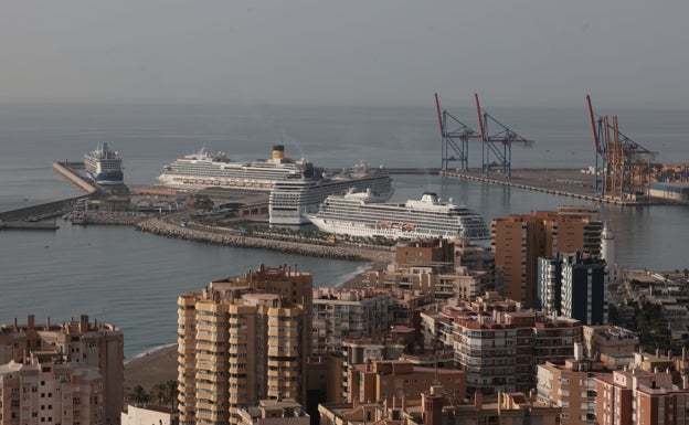 Málaga recibirá la primera semana de noviembre 21 cruceros con capacidad para 48.047 pasajeros