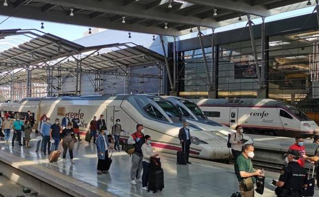 El tráfico ferroviario en España crece un 13,4% hasta septiembre