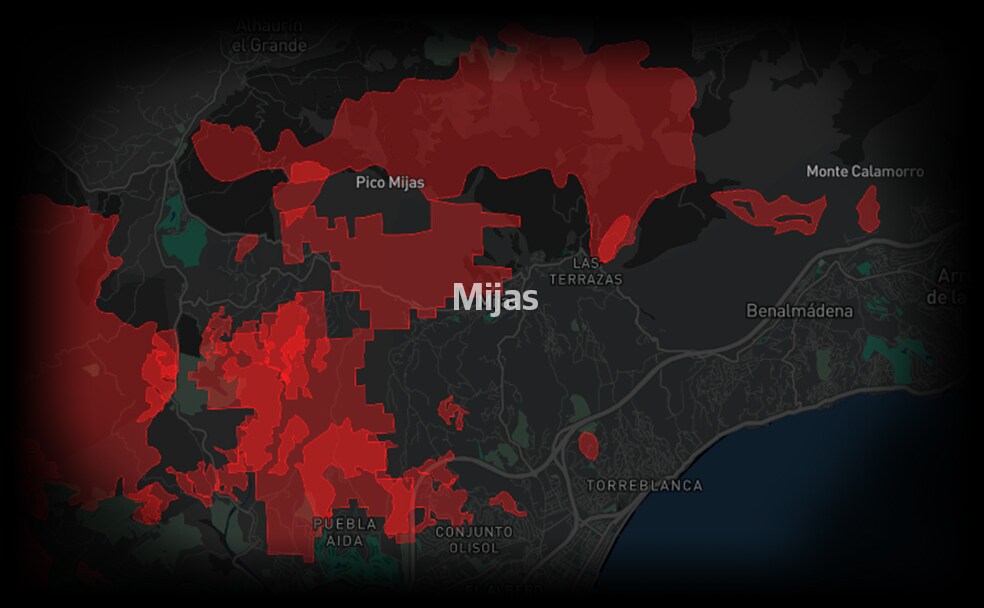 Mijas es el tercer municipio andaluz con más incendios forestales desde 1975