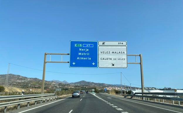 El Gobierno ultima el proyecto para completar el semienlace de la autovía en Caleta de Vélez