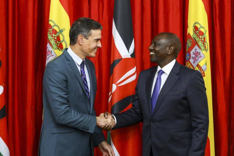 La confusión viral de Pedro Sánchez en África: «Perdón, perdón»