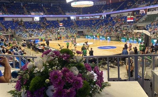 El Unicaja y su afición recuerdan con emoción y cariño a José María Martín Urbano