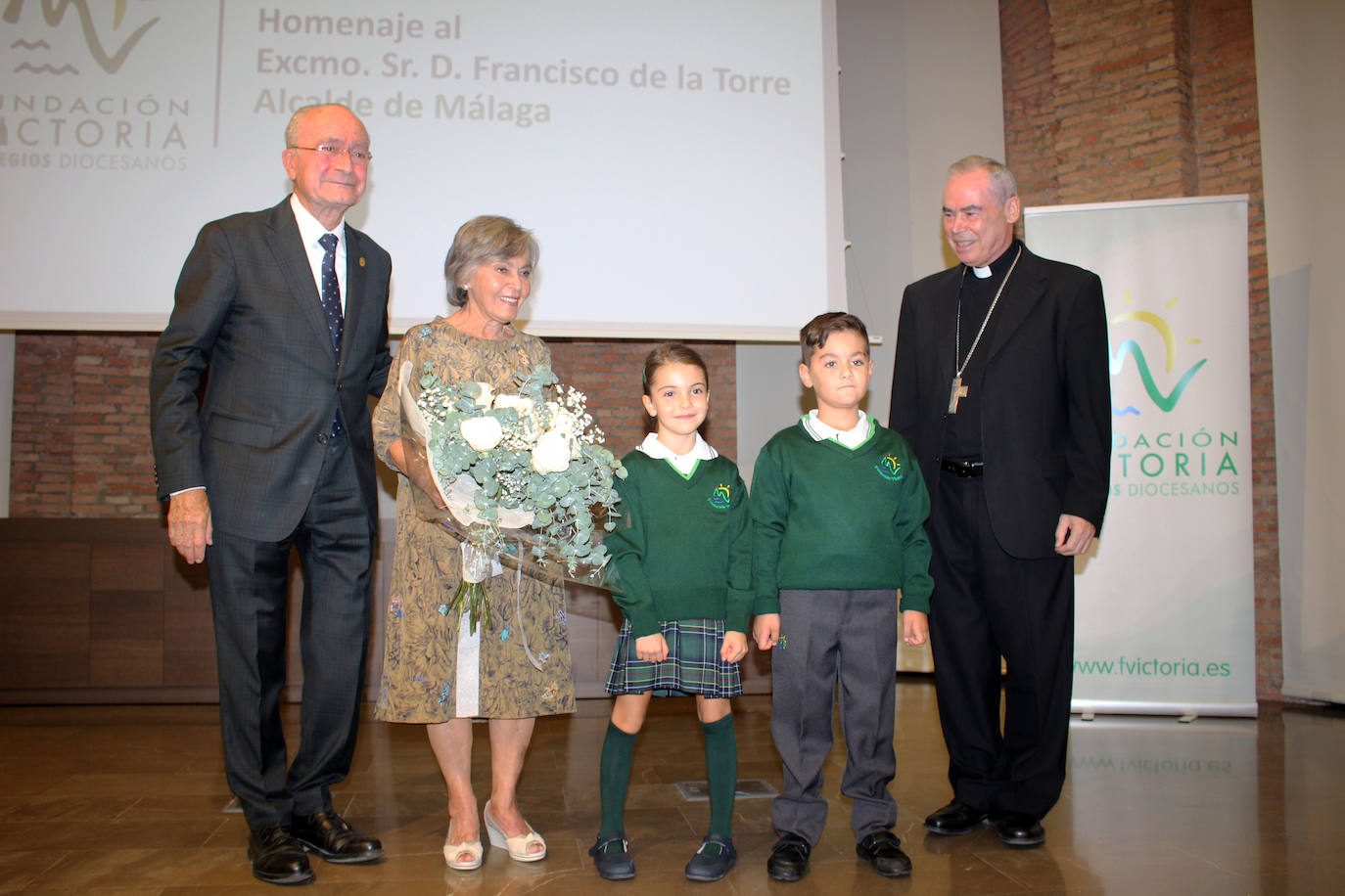 Sentido homenaje al alcalde de Málaga