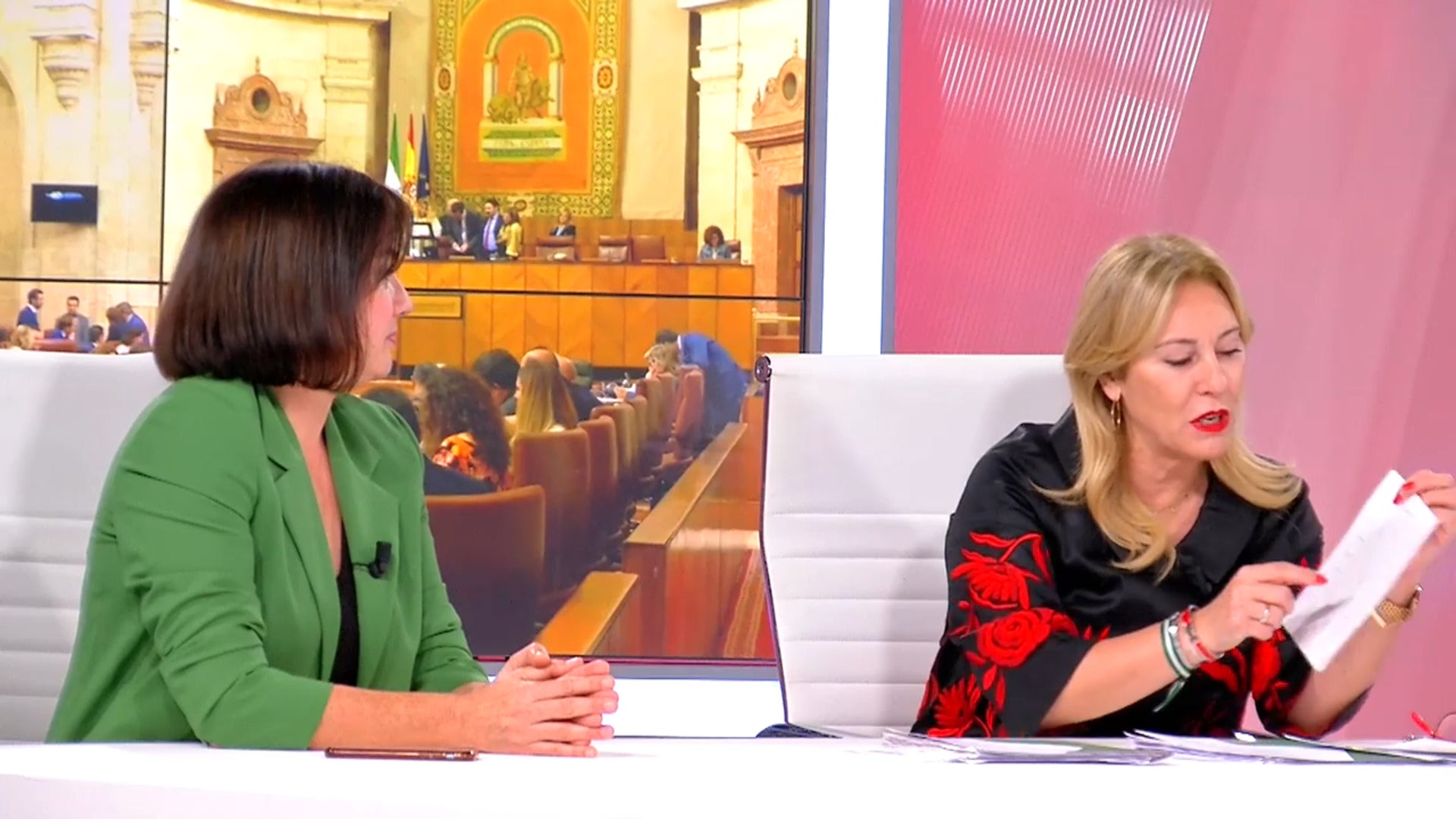 Carolina España, consejera de Economía de la Junta de Andalucía, en el programa 'La Alameda' (parte 2)