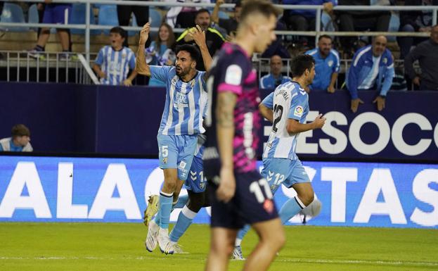 Así contamos el agónico empate del Málaga frente al Sporting