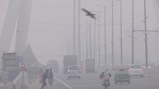 Nueva Delhi amanece por tercer día consecutivo envuelta en una densa capa de polución