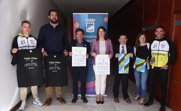 Cerca de 500 participantes en el Duatlón de Málaga