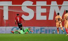 El gol del matador Muriqi que incide en la crisis del Atlético