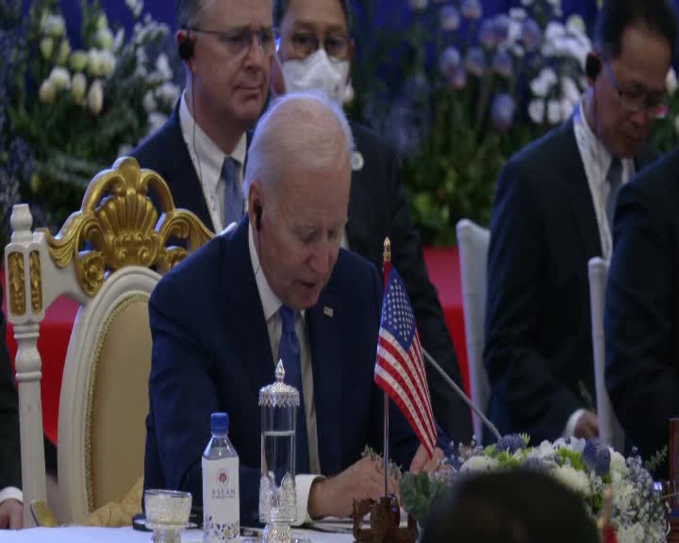 Joe Biden vuelve a tener un lapsus y confunde Camboya con Colombia