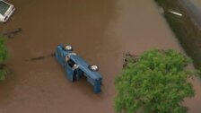 Graves inundaciones en el sureste de Australia a causa de las lluvias torrenciales de los últimos días