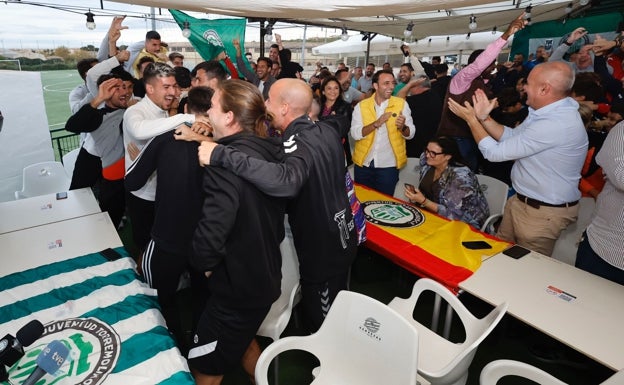 Se adelantó la lotería para el Juventud de Torremolinos, que recibirá al Sevilla en la Copa del Rey