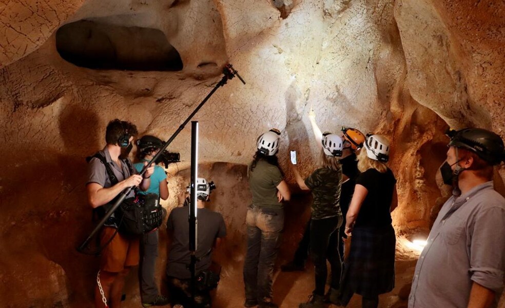 Las cuevas de Rincón de la Victoria, protagonistas de nuevos documentales de National Geographic