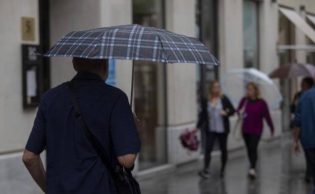 ¿Cuánto tiempo puede llover esta semana en Málaga?
