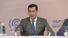 Moreno pide por carta a Sánchez que Andalucía sea sede de la Cumbre del Clima de 2025