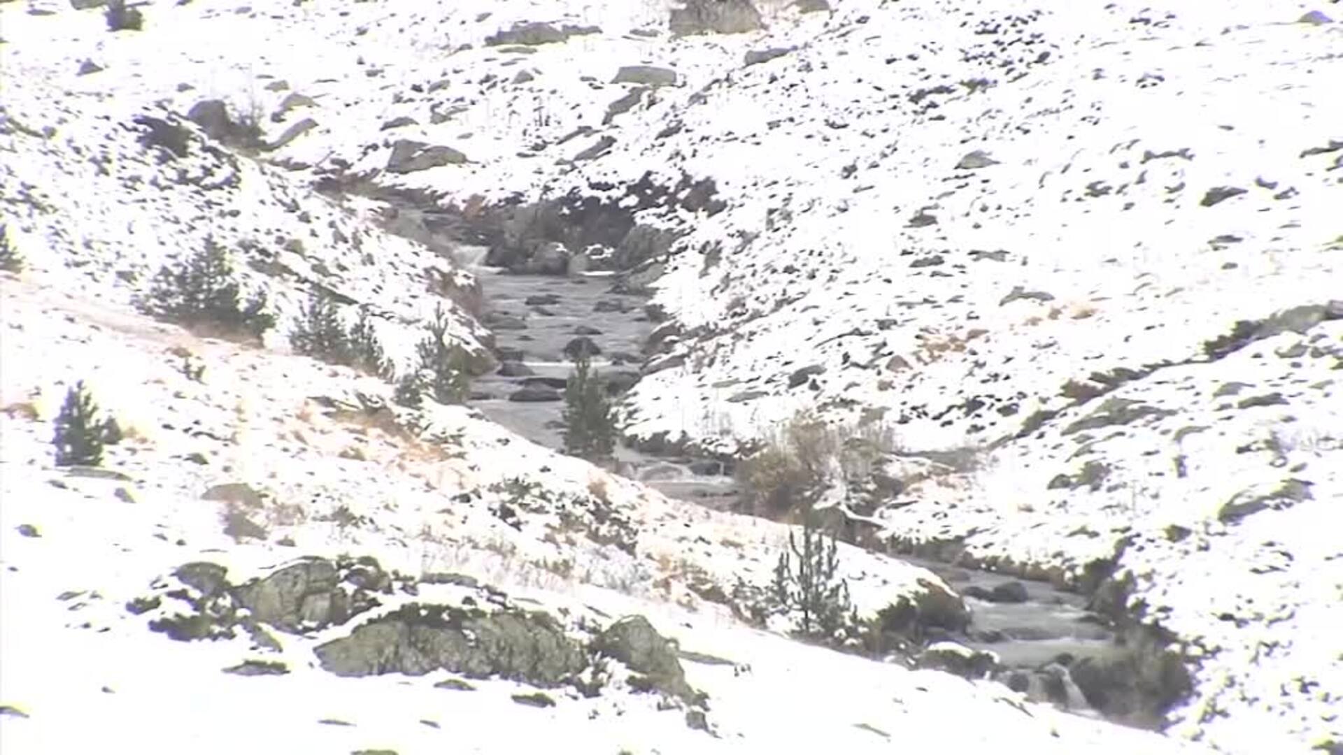El frío y la nieve entran con fuerza en el norte de la península
