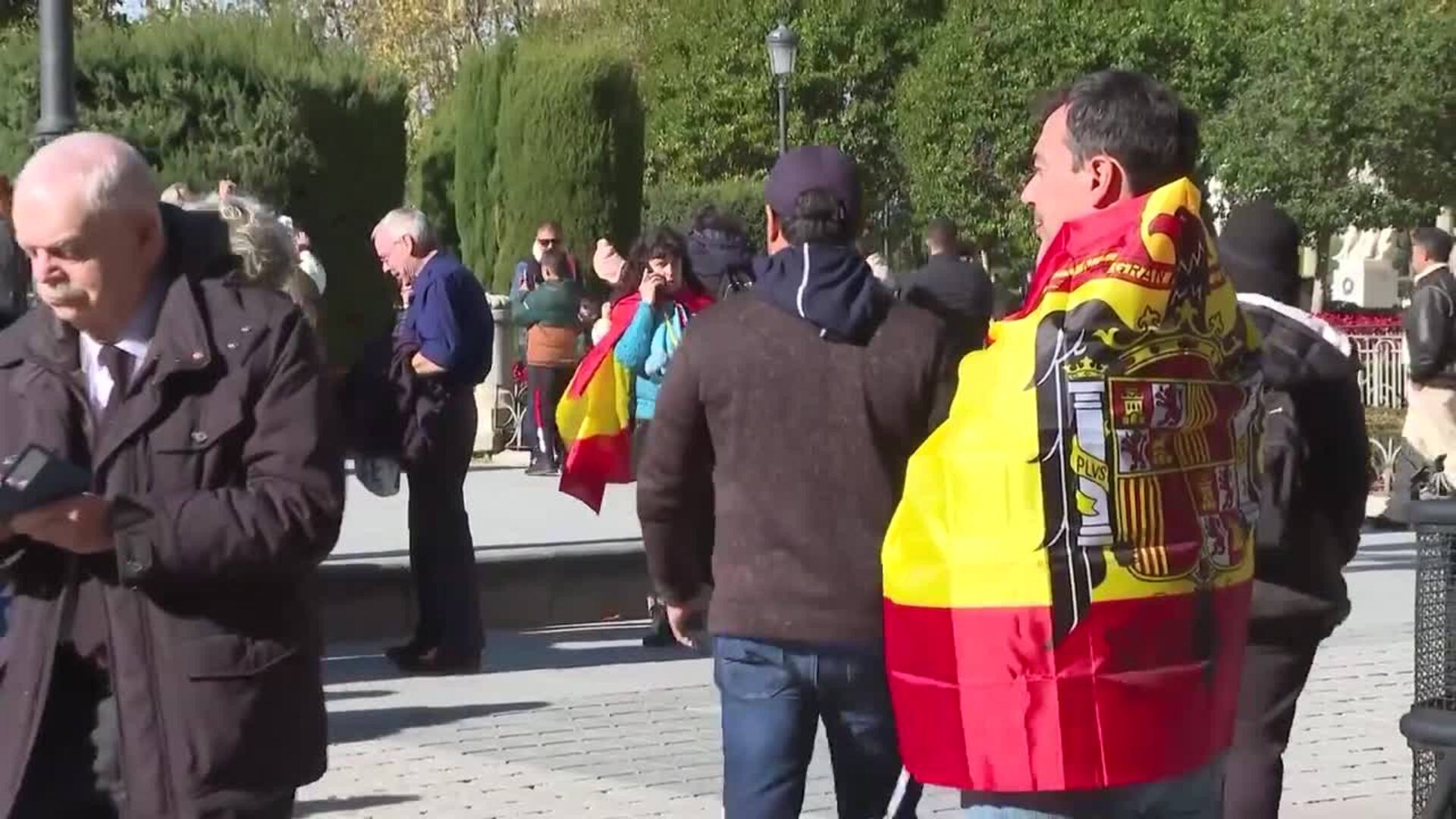 Madrid acoge diversas manifestaciones y actos por el 20-N