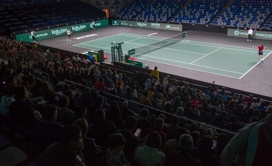 La Copa Davis calienta motores en el Martín Carpena